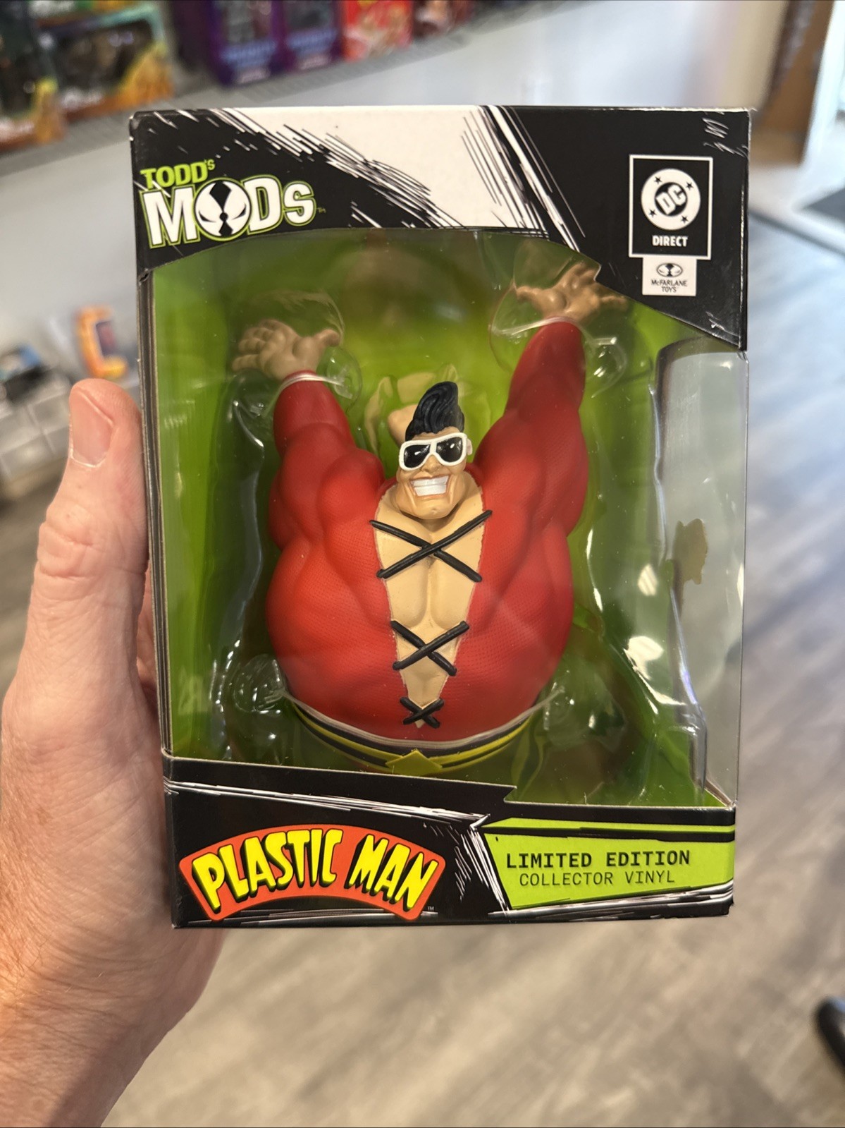 2026 DC Direct Plastic Man Todd's Mods Limited Edition Posed 4.5 2026 DC Direct Plastic Man Todd's Mods Limited Edition Posed 4.5