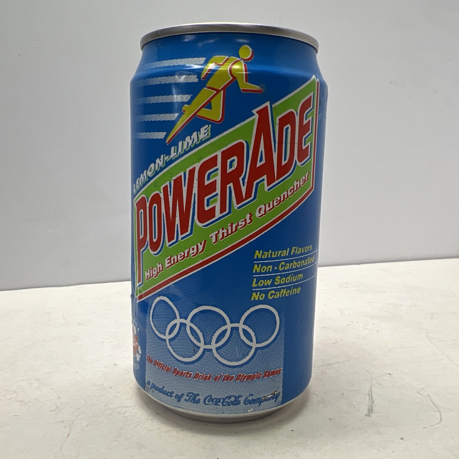 VTG 1993 Coca-Cola Company Lemon-Lime Powerade Can HARD TO FIND VTG 1993 Coca-Cola Company Lemon-Lime Powerade Can HARD TO FIND