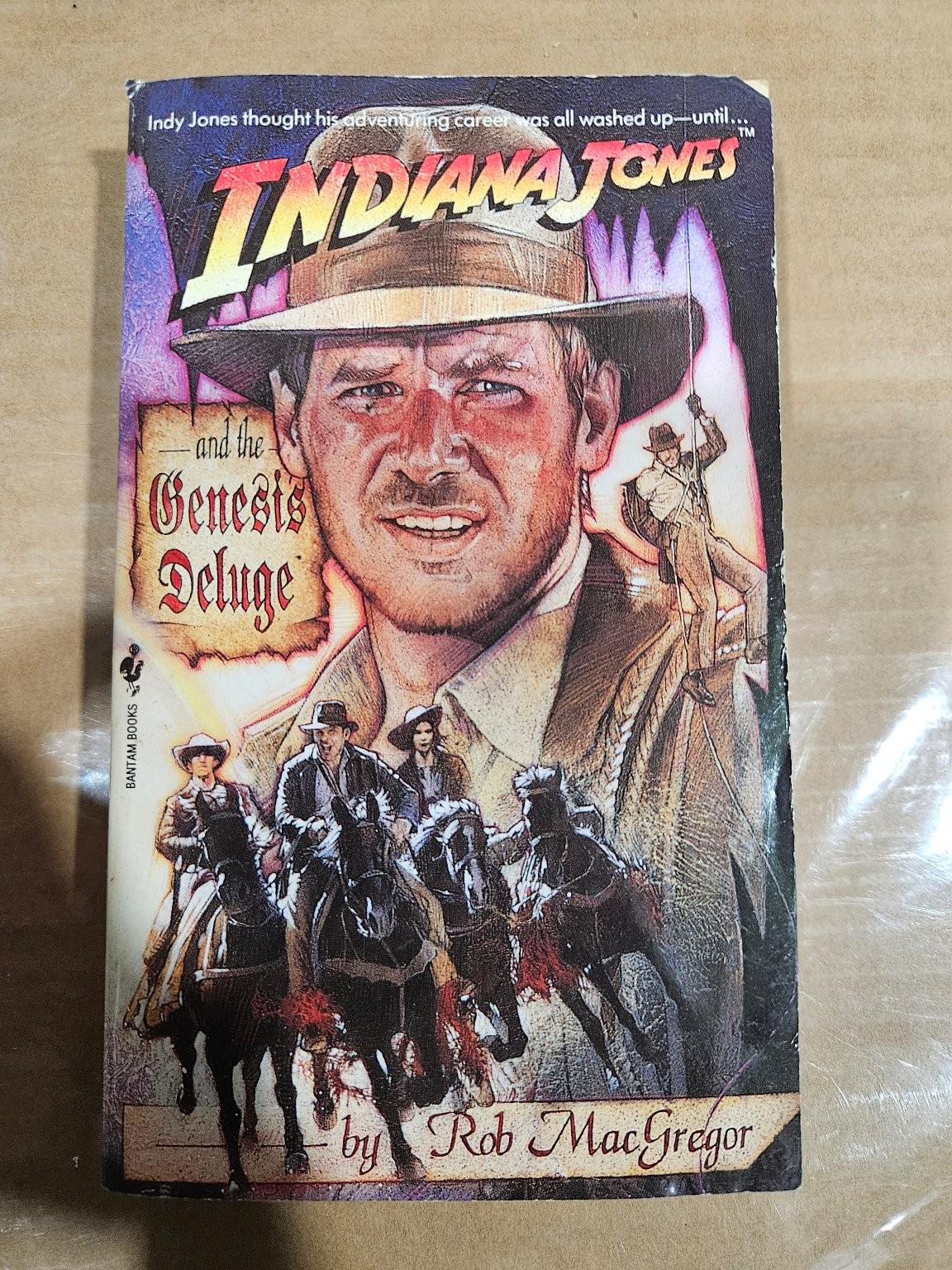 Indiana Jones and the Genesis Deluge Trade Paperback Bantam Books