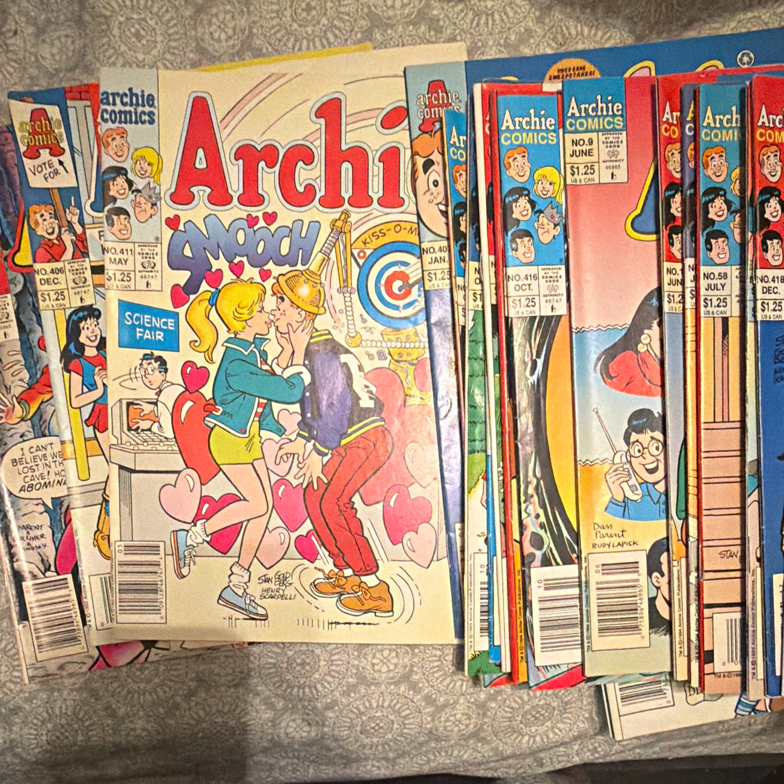 Vintage Mystery Lot of 20 Archie Series Comics from 1980’s- 1990’s 