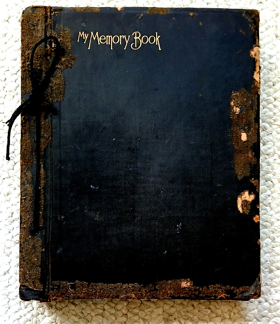 Antique Early 1900s Sepia  Snapshot Family Photo Album,  Over 300 Photographs
