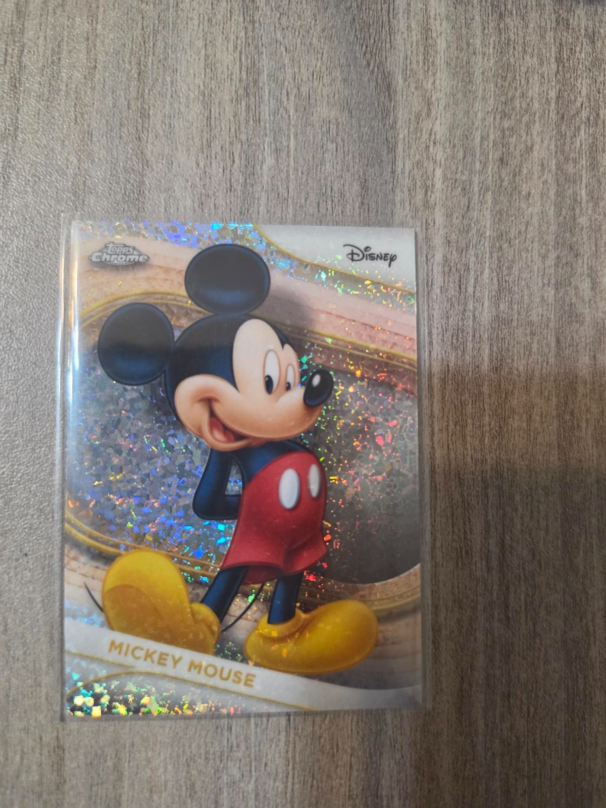 Mickey Mouse 2025 Topps Chrome Disney #1 Mini Diamond Refractor SP Mickey Mouse 2025 Topps Chrome Disney #1 Mini Diamond Refractor SP