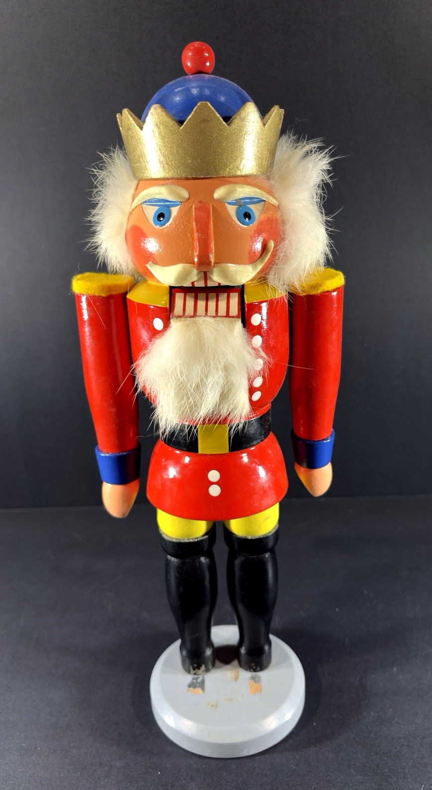 Vintage VERO Seiffen Erzgebirge German Wooden Nutcracker 13 Vintage VERO Seiffen Erzgebirge German Wooden Nutcracker 13