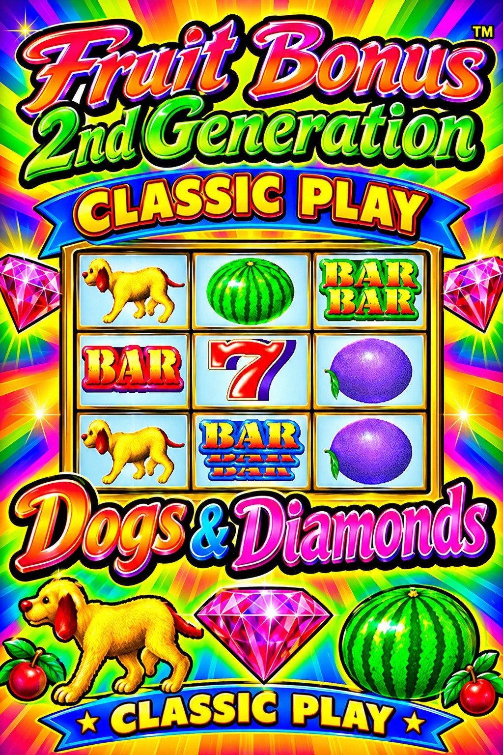 FRUIT Bonus 2nd Generation 8-Liner Replacement CGA Game Board Cherry MASTER IGS FRUIT Bonus 2nd Generation 8-Liner Replacement CGA Game Board Cherry MASTER IGS