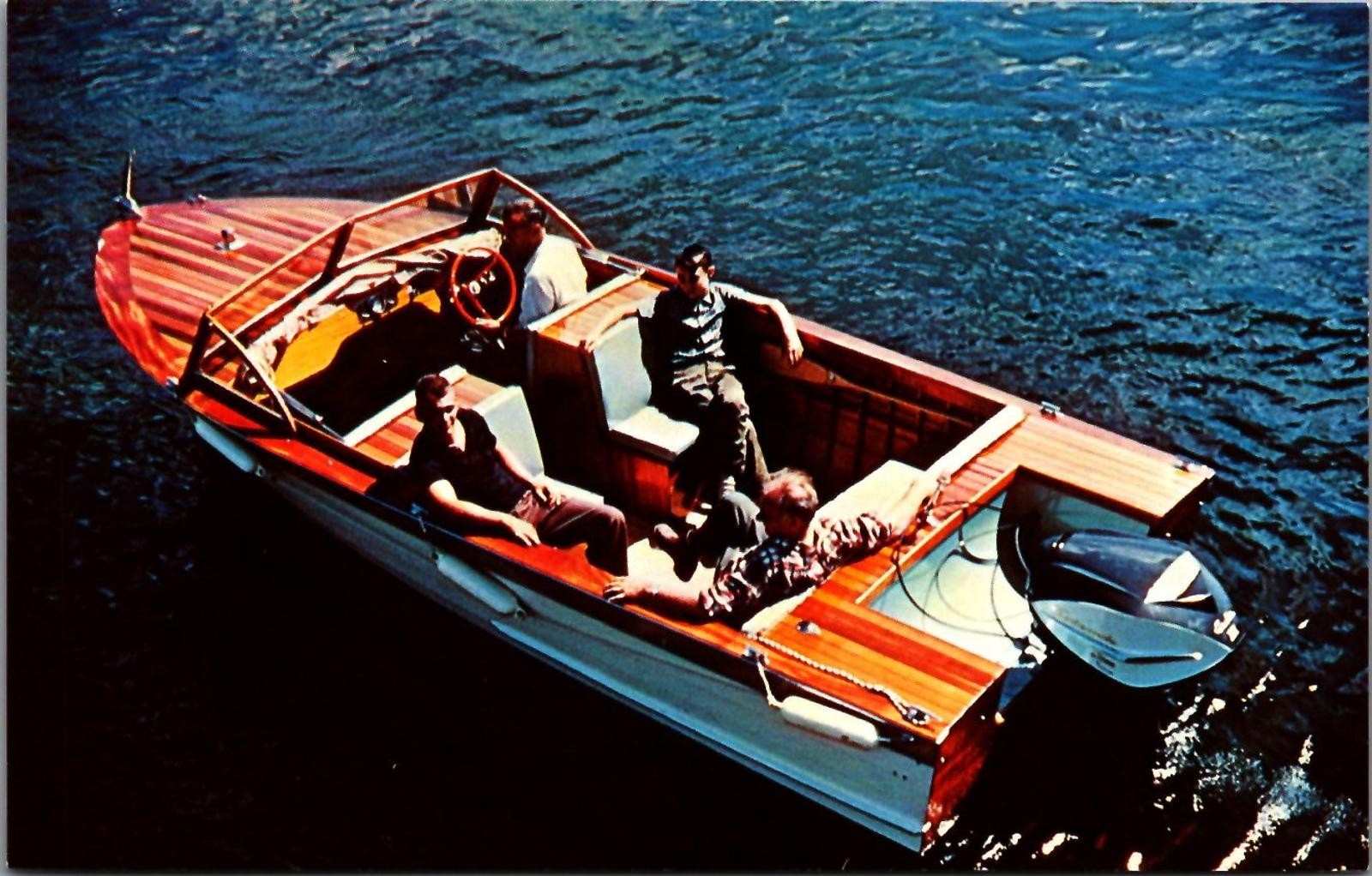 Vintage Postcard Greavette Boats Limited Gravenhurst Ontario Cadet 20 Vintage Postcard Greavette Boats Limited Gravenhurst Ontario Cadet 20