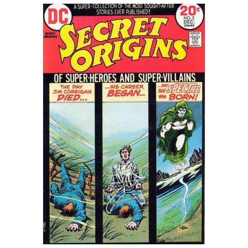 Secret Origins (1973 series) #5 in Very Fine condition. DC comics [z