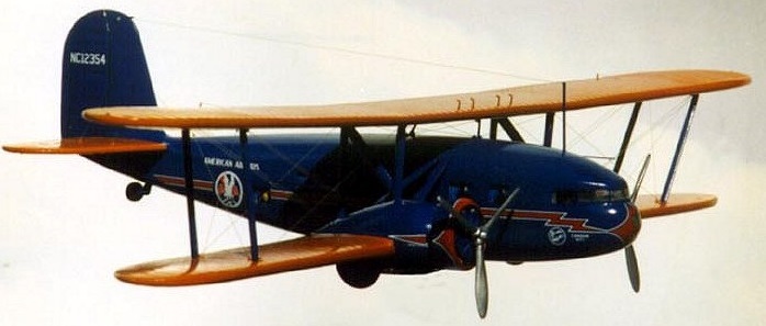 T-32 Condor II Curtiss Transport Airplane Wood Model Replica Small 