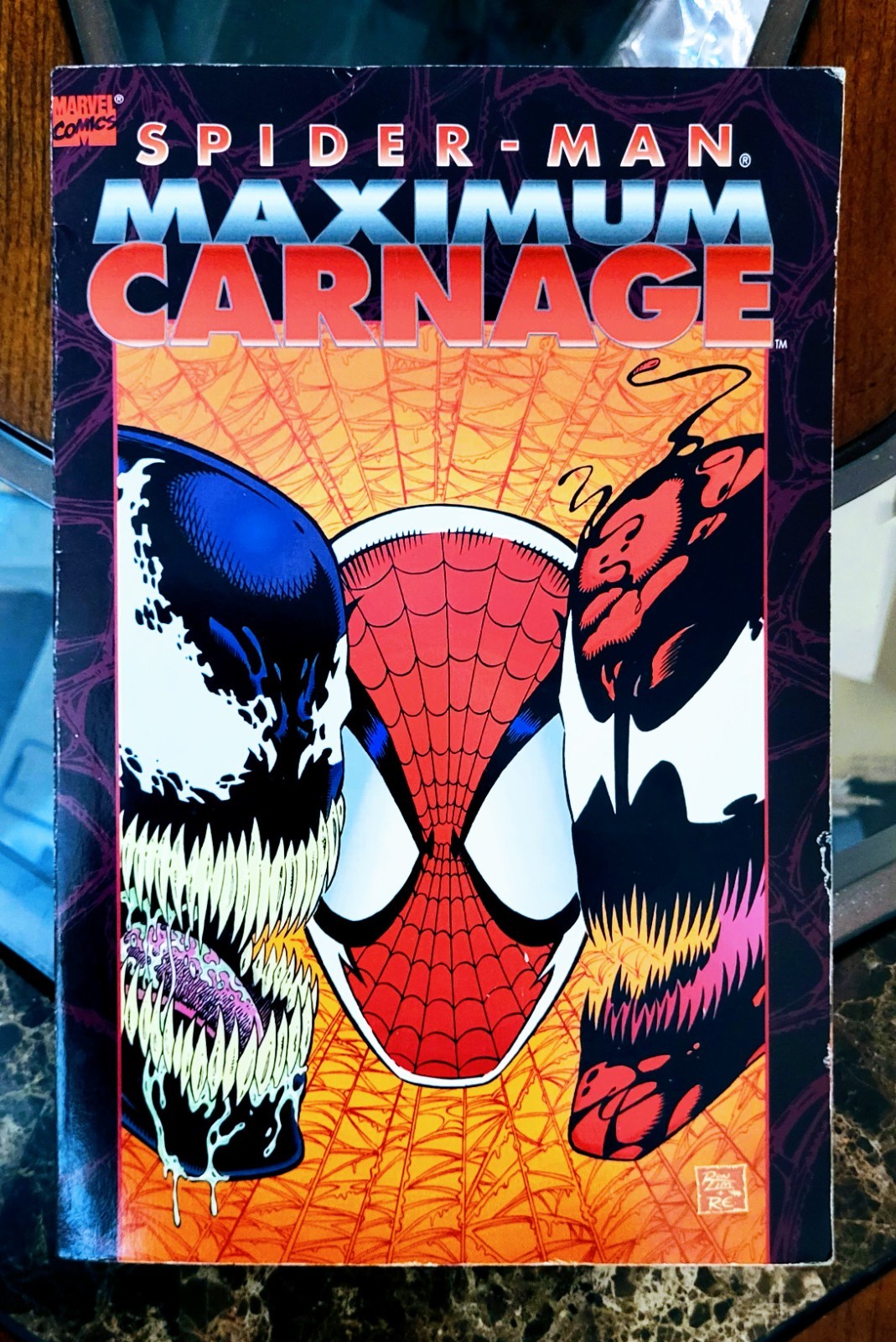 Spider-Man Maximum Carnage Paperback TPB / TP Softcover 1994 Spider-Man Maximum Carnage Paperback TPB / TP Softcover 1994