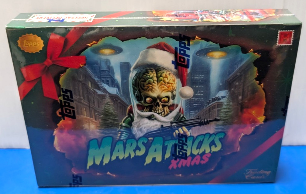 TOPPS MARS ATTACKS XMAS HOBBY BOX FACTORY SEALED 2026 TOPPS MARS ATTACKS XMAS HOBBY BOX FACTORY SEALED 2026