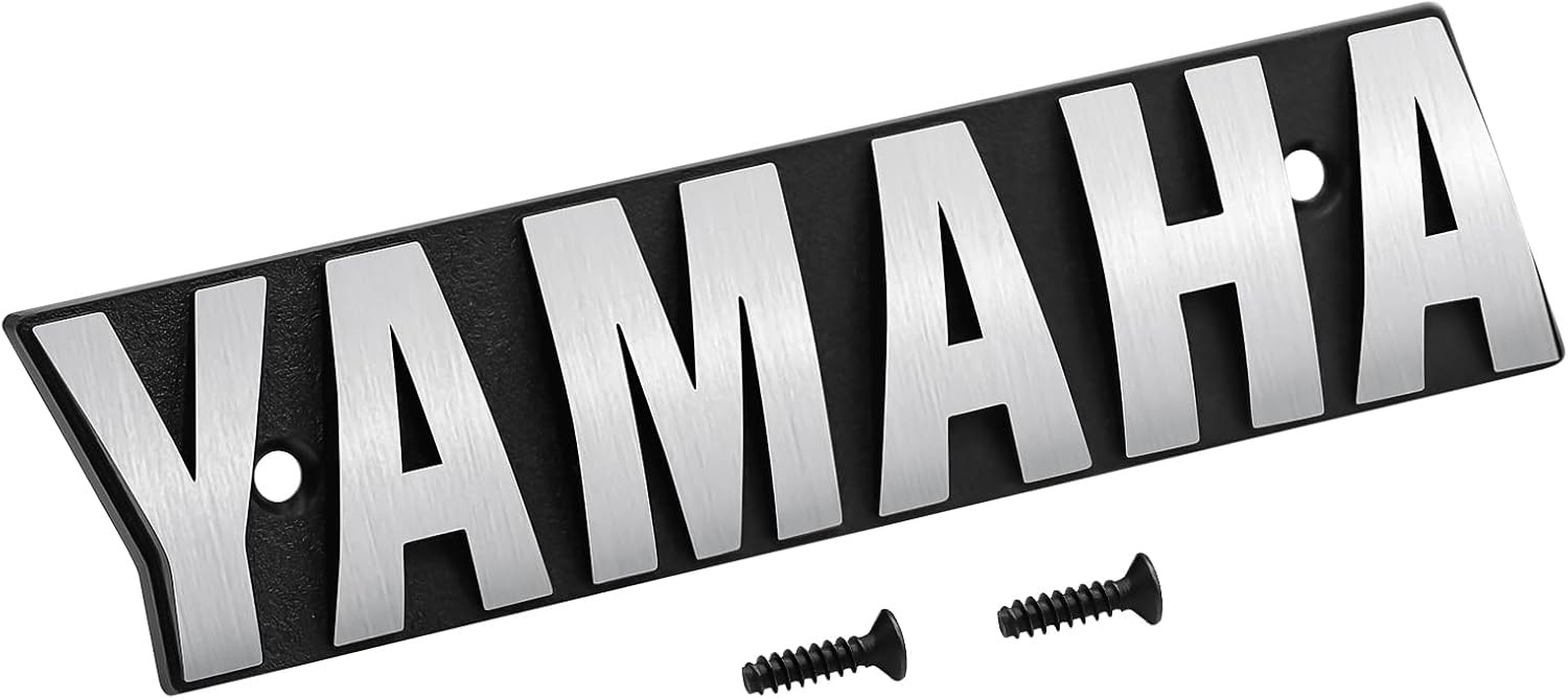 Yamaha Golf Cart Logo for G16 G19 G20 G21 (1996-2004) - Stainless Steel