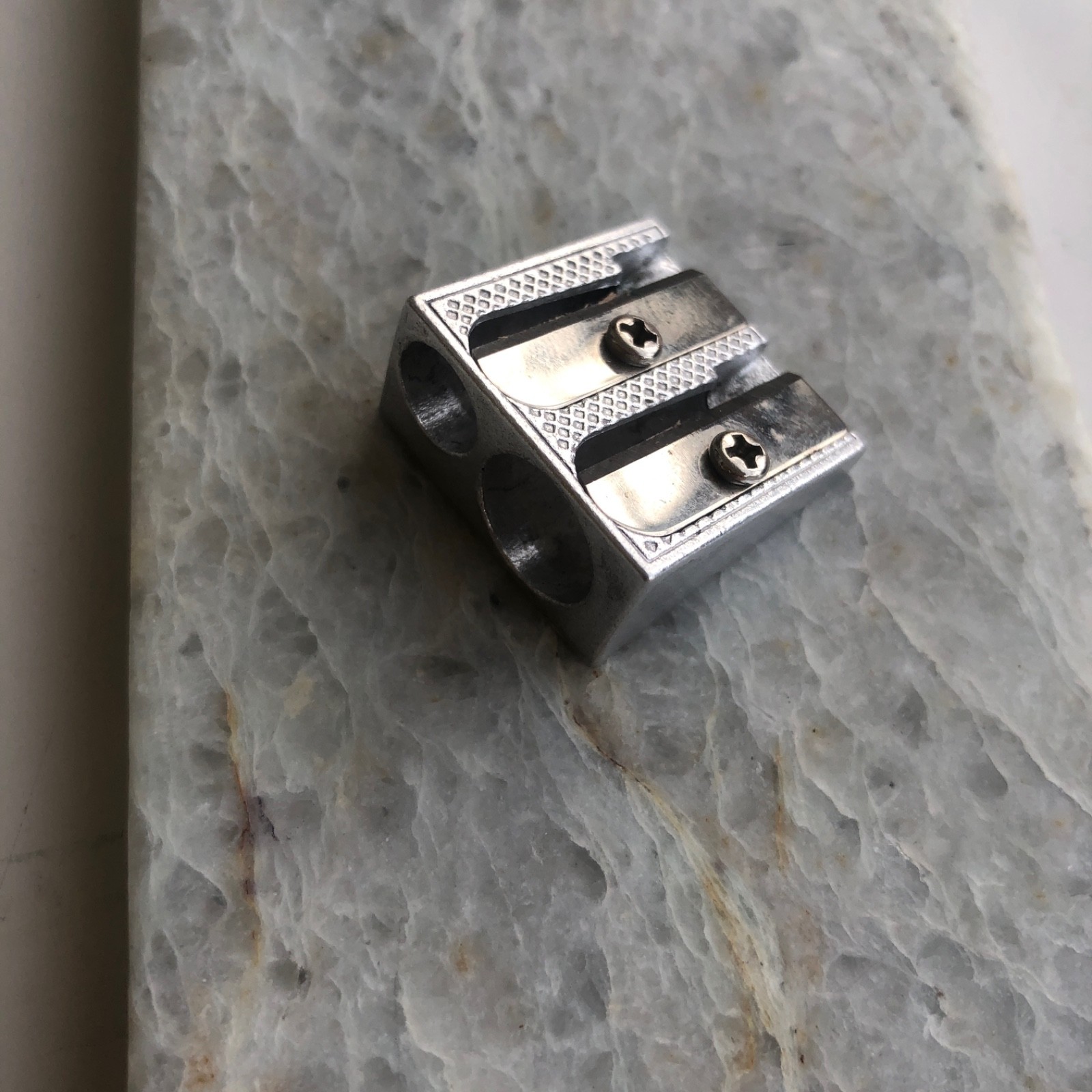 Vintage German Metal Pencil Sharpener, Drawing/ Art Tool, Works Great Vintage German Metal Pencil Sharpener, Drawing/ Art Tool, Works Great