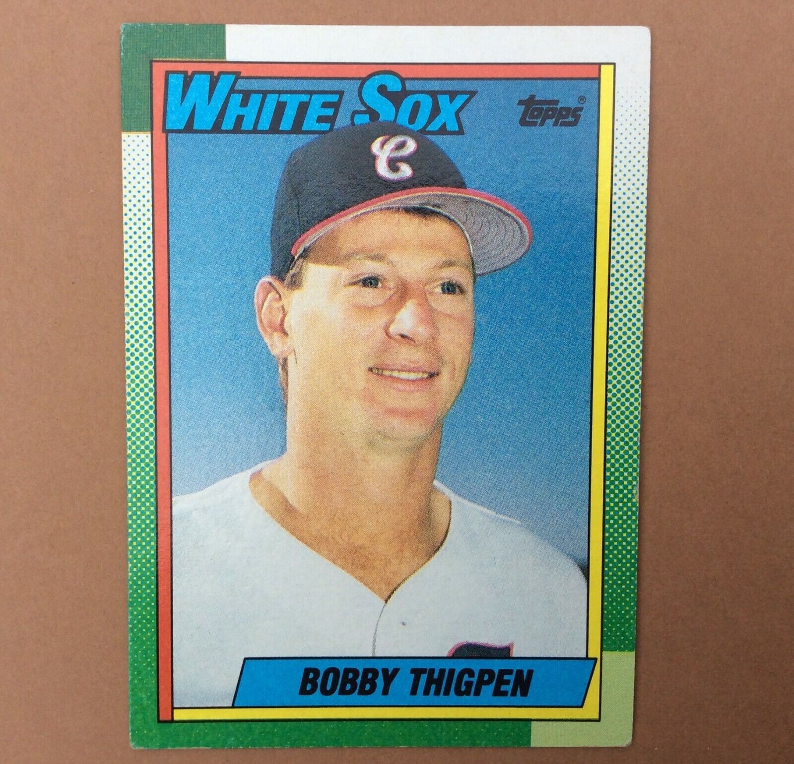 1990 TOPPS BASEBALL CARD #255 BOBBY THIGPEN WHITE SOX Trading Card