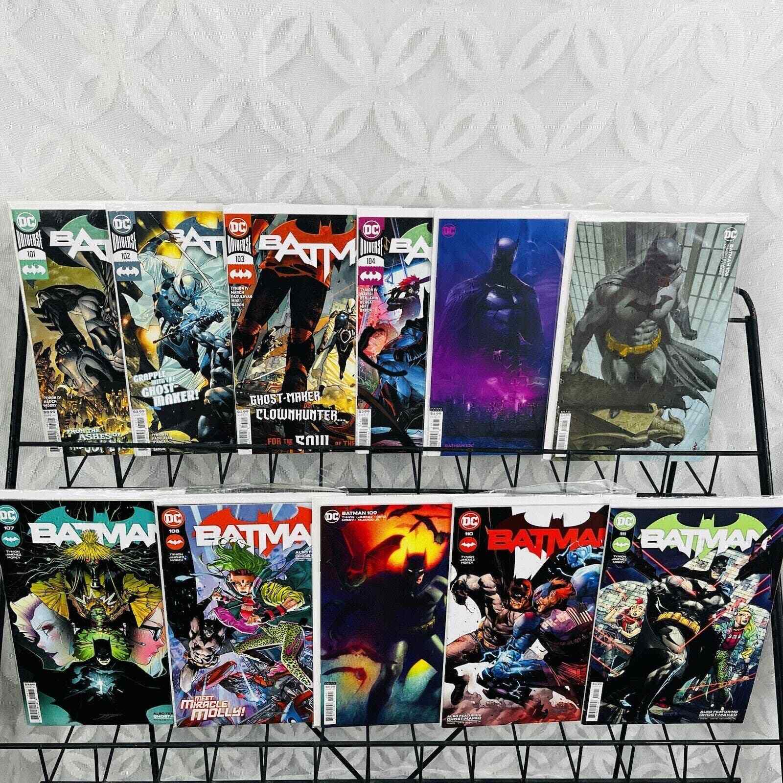 Batman Volume 3: 102-111 Lot 2016 Tynion DC 1st Full Ghostmaker Miracle Molly