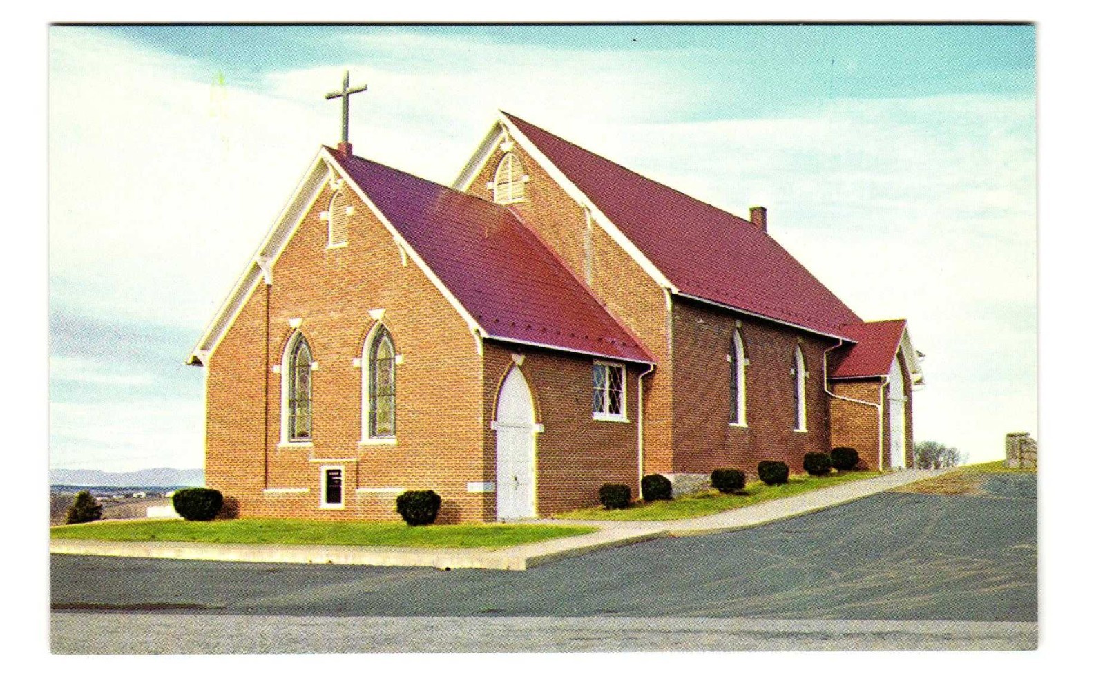 Pleasant View Evangelical Lutheran Church STAUNTON Virginia VTG postcard UNP Pleasant View Evangelical Lutheran Church STAUNTON Virginia VTG postcard UNP