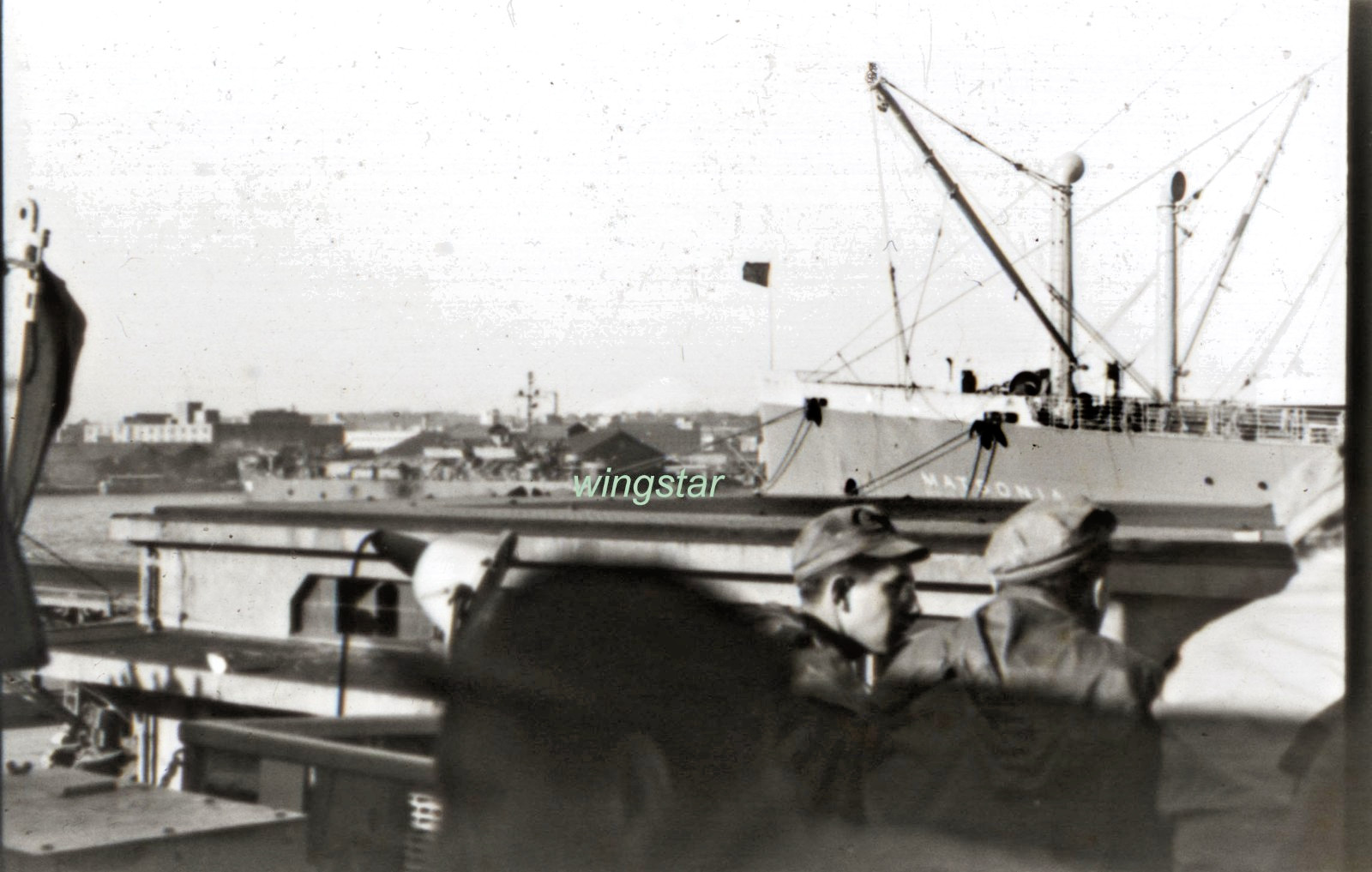 Original USS Matsonia Ship Military 1938-41 Old Vintage 35mm Film Original USS Matsonia Ship Military 1938-41 Old Vintage 35mm Film