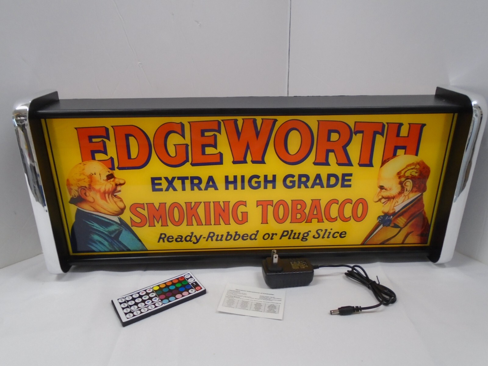 Edgeworth Smoking Tobacco LED Display lighted sign lightbox Wall Hanging Light