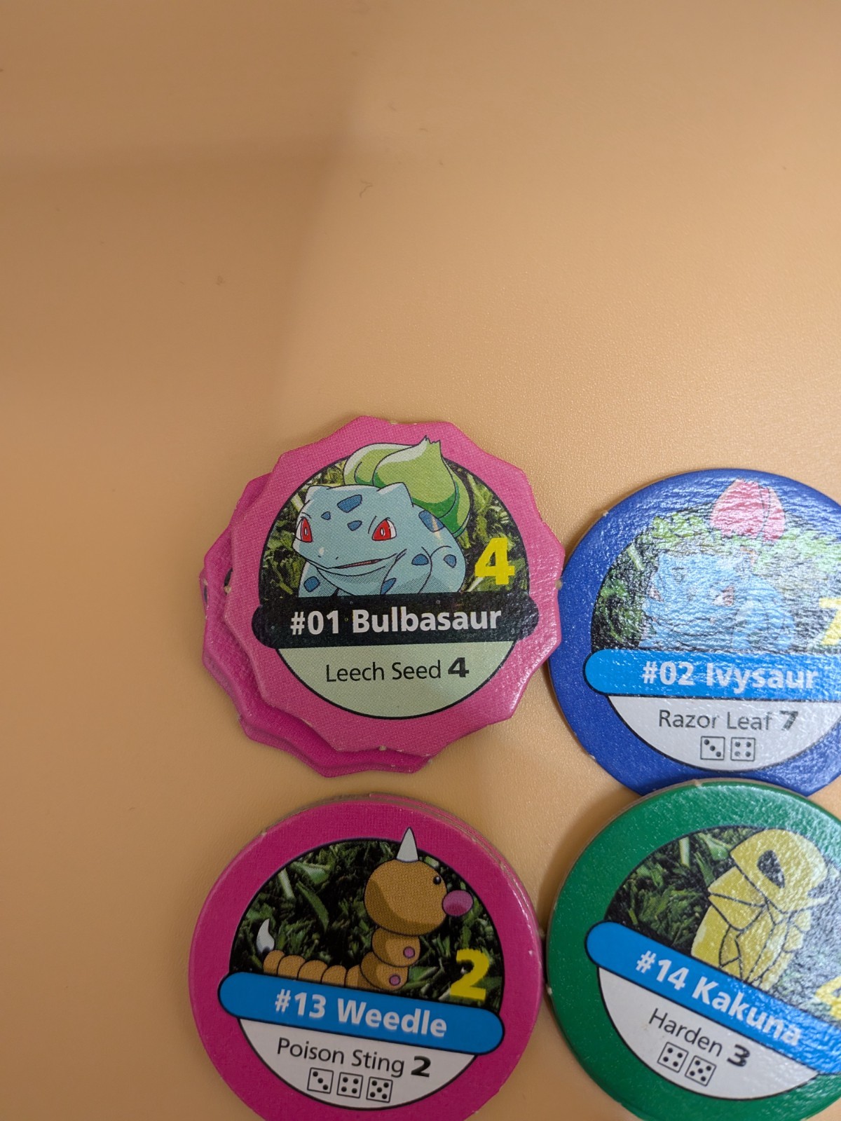 Pokemon Master Trainer Board Game (1999) Replacement Chips - You Pick Pokemon Master Trainer Board Game (1999) Replacement Chips - You Pick