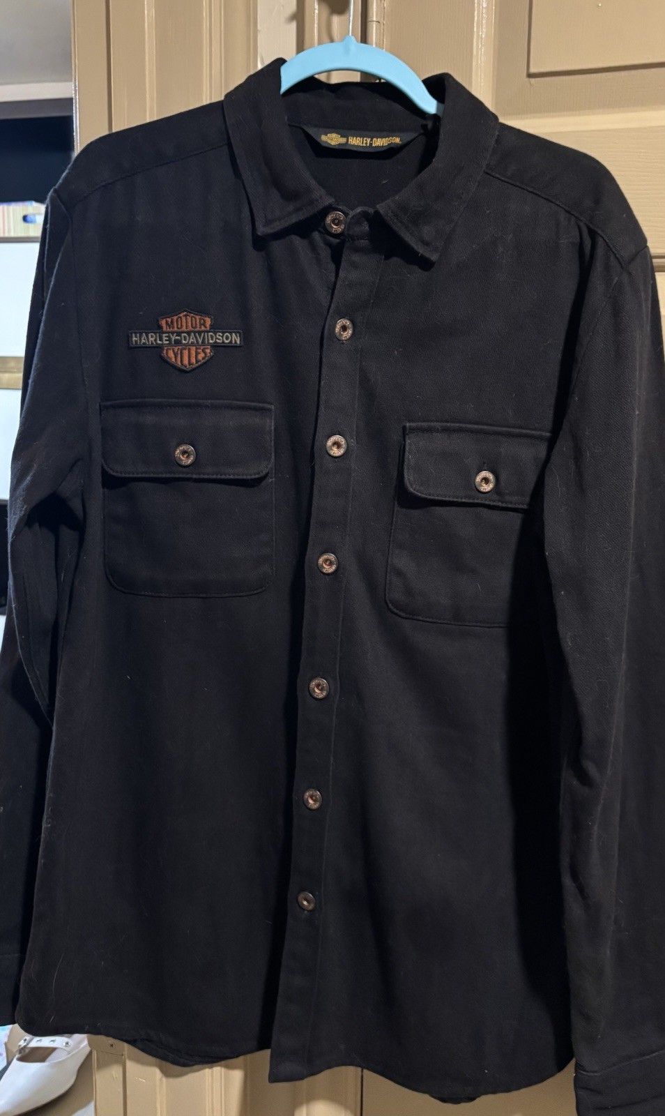 Harley-Davidson Men's Longsleeve Medium Black