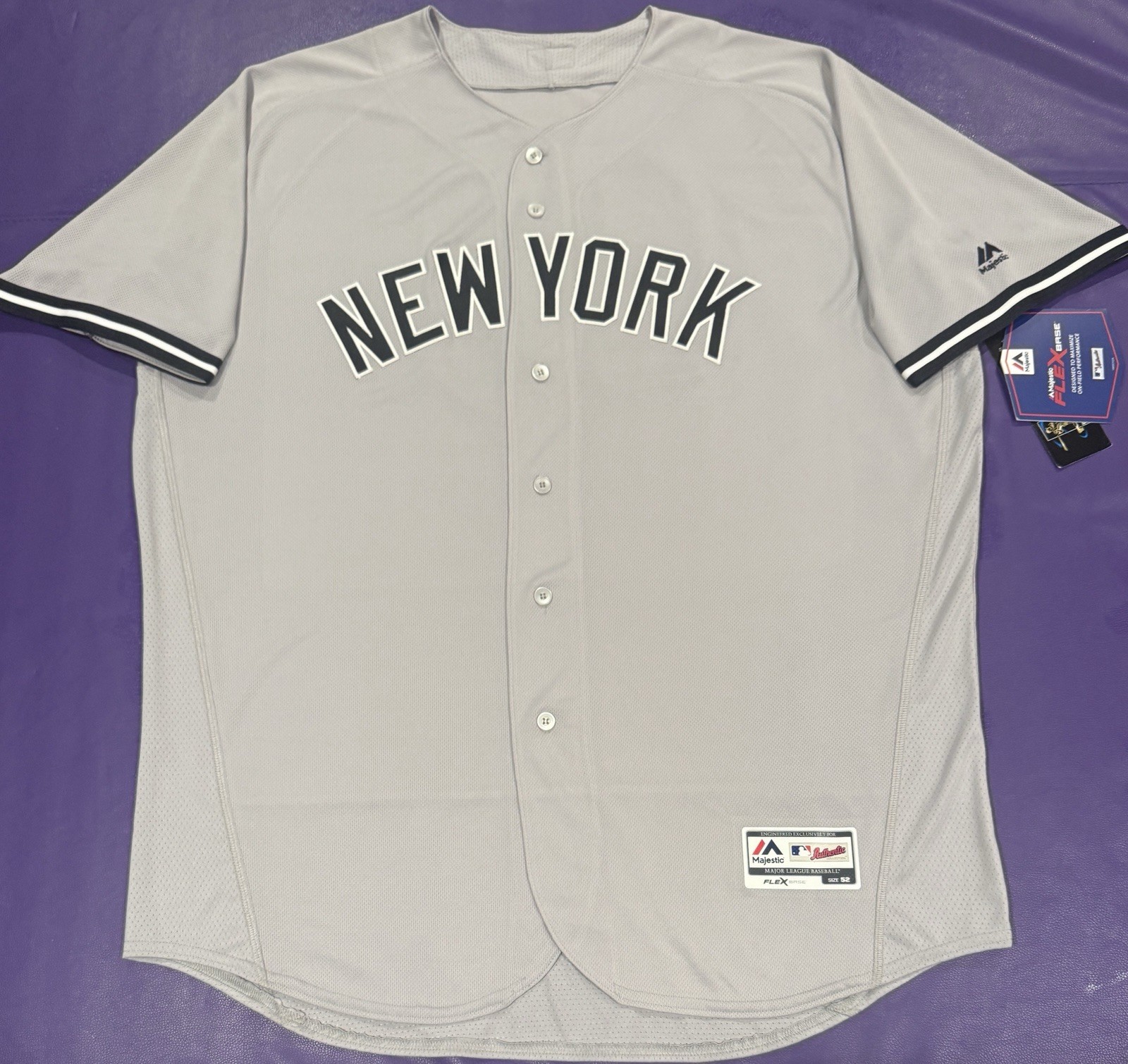 Authentic Masahiro Tanaka #19 New York Yankees Pro Cut Majestic Jersey 52 NWT