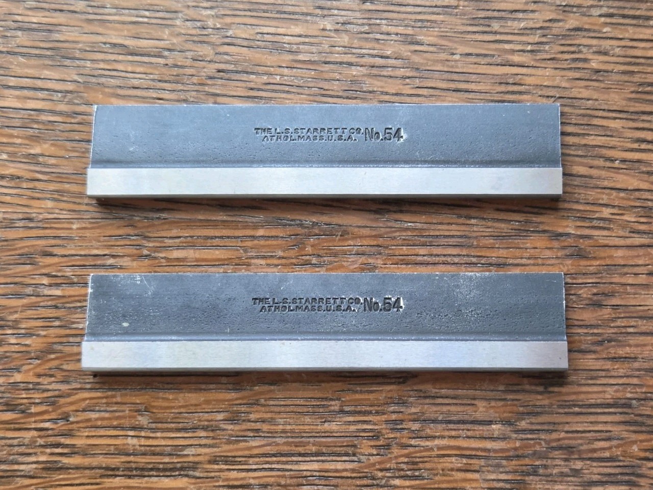 (2) Vintage L. S. Starrett No. 54 4 (2) Vintage L. S. Starrett No. 54 4