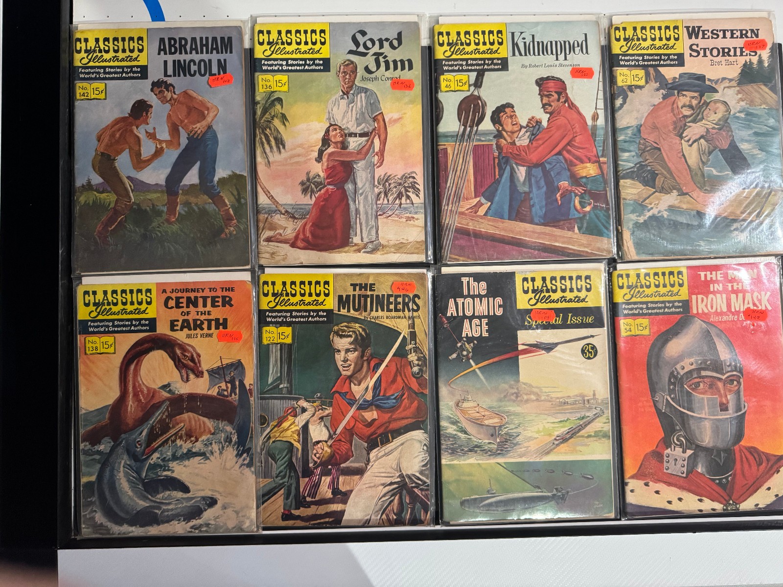Classics illustrated comics lot of 19 Classics illustrated comics lot of 19