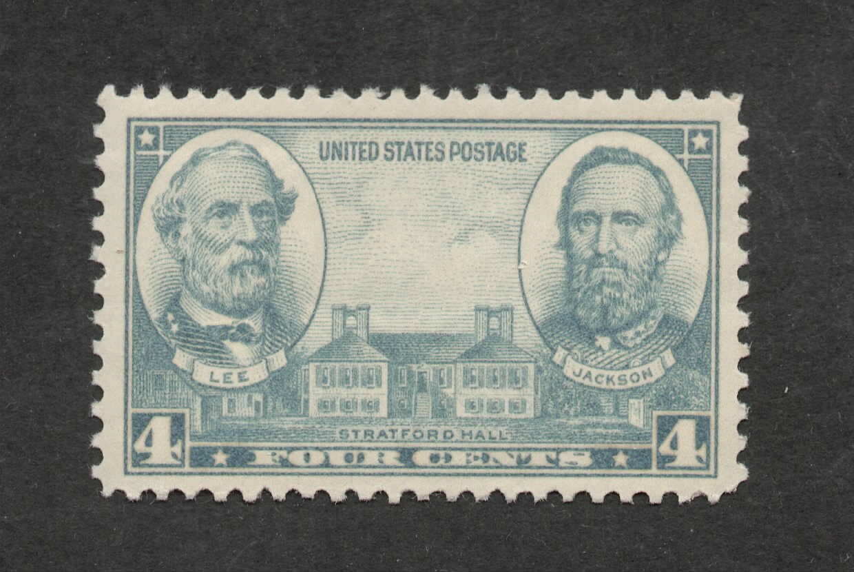 ROBERT E. LEE - STONEWALL JACKSON - Civil War Generals - Mint Vintage U.S. Stamp ROBERT E. LEE - STONEWALL JACKSON - Civil War Generals - Mint Vintage U.S. Stamp