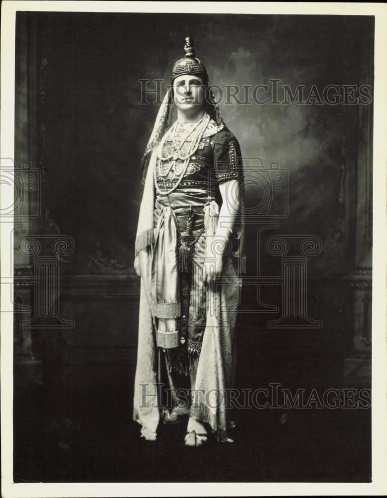 Press Photo Opera singer Giovanni Martinelli stars in \