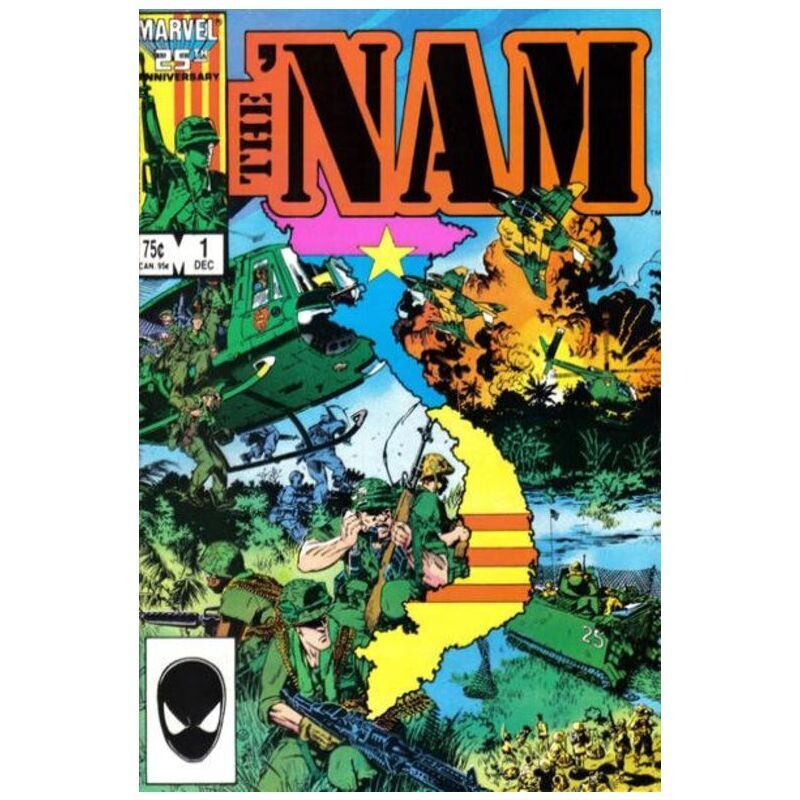 Nam (1986 series) #1 in Near Mint minus condition. Marvel comics [b\'