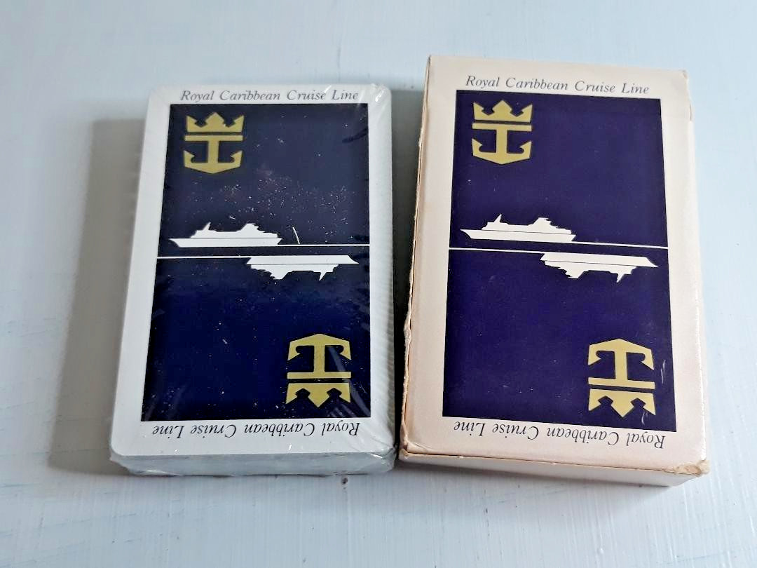 Vtg Royal Caribbean Cruise Line Souvenir Sealed Deck Playing Cards New Vtg Royal Caribbean Cruise Line Souvenir Sealed Deck Playing Cards New