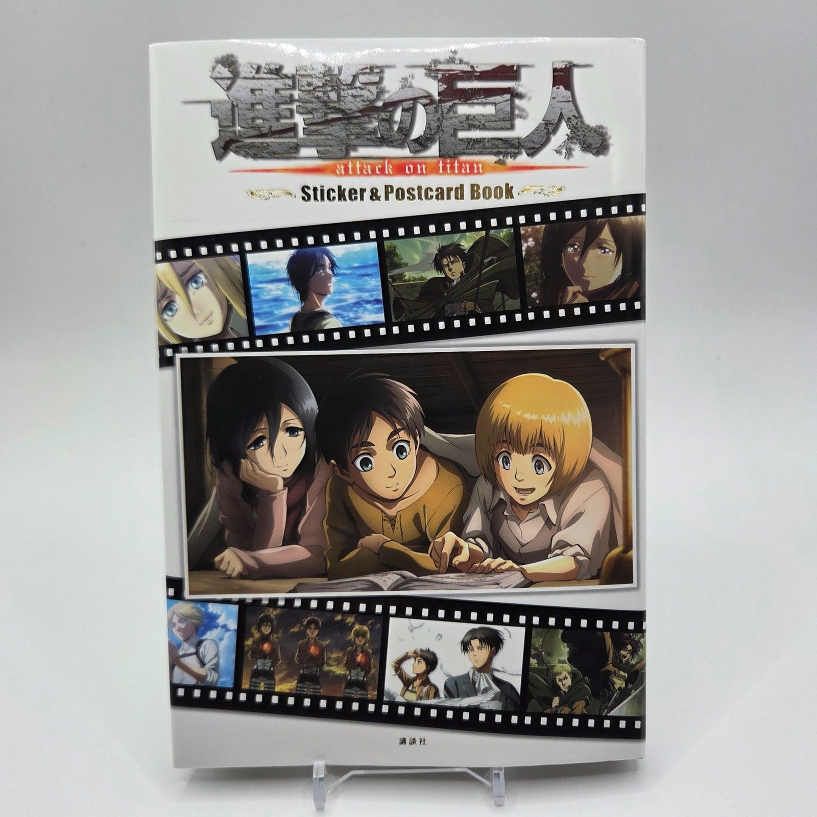 Attack on Titan Sticker Postcard Book Japanese Kodansha 2021 New Complete AOT Attack on Titan Sticker Postcard Book Japanese Kodansha 2021 New Complete AOT