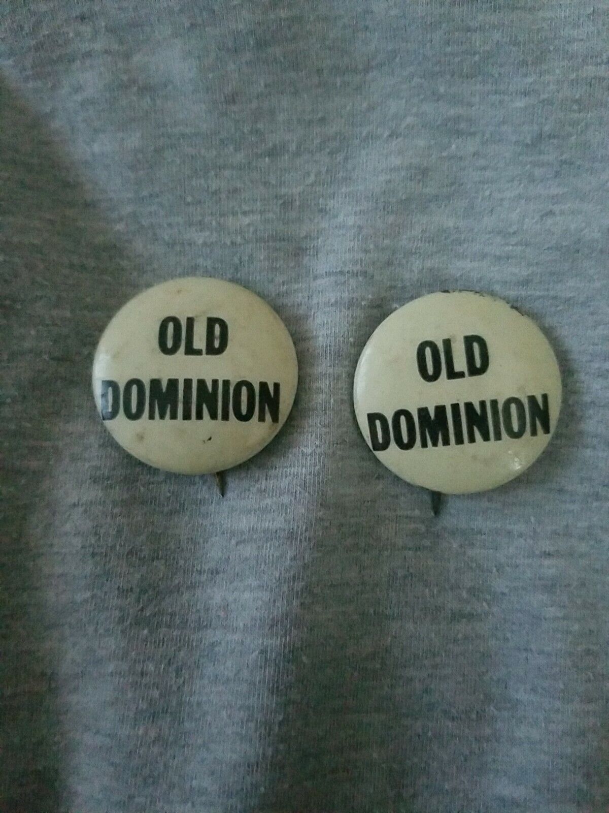 Vintage 1930\'s-40\'s Old Dominion Pinbacks