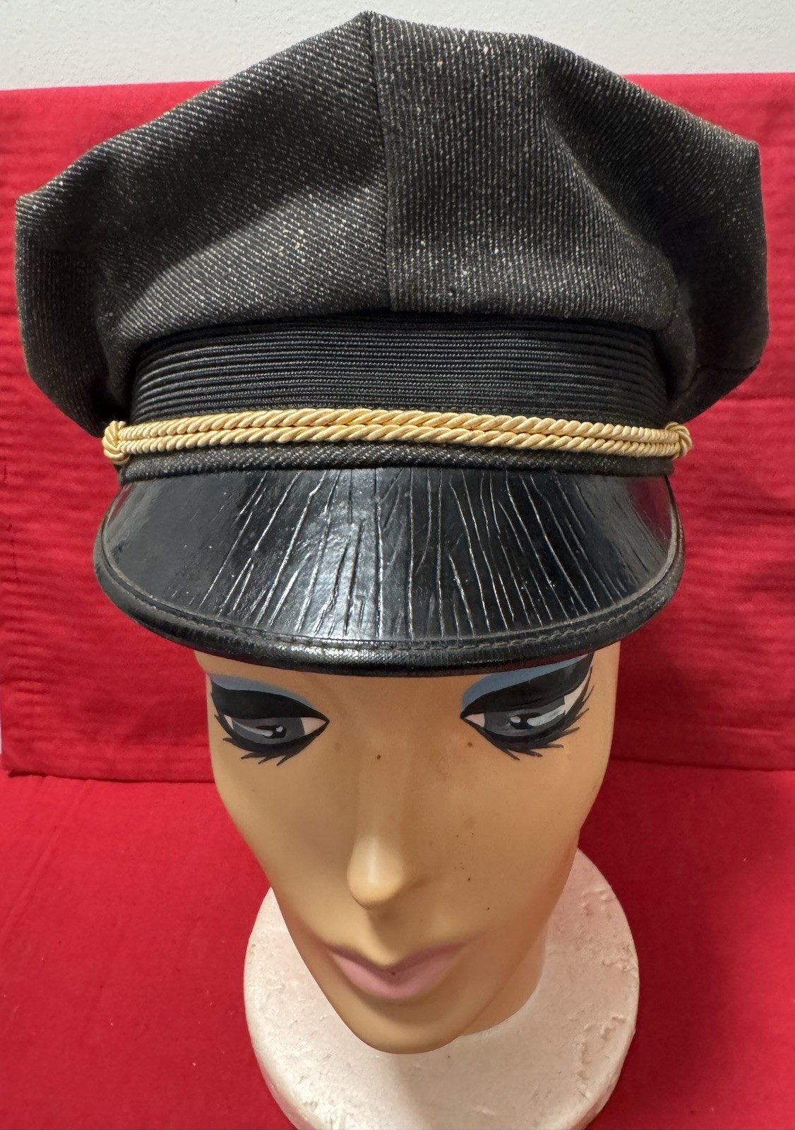 1940's Salt & Pepper MC Cap Chicago Motorcycle Supply Ultimate Motorcycle Cap 1940's Salt & Pepper MC Cap Chicago Motorcycle Supply Ultimate Motorcycle Cap
