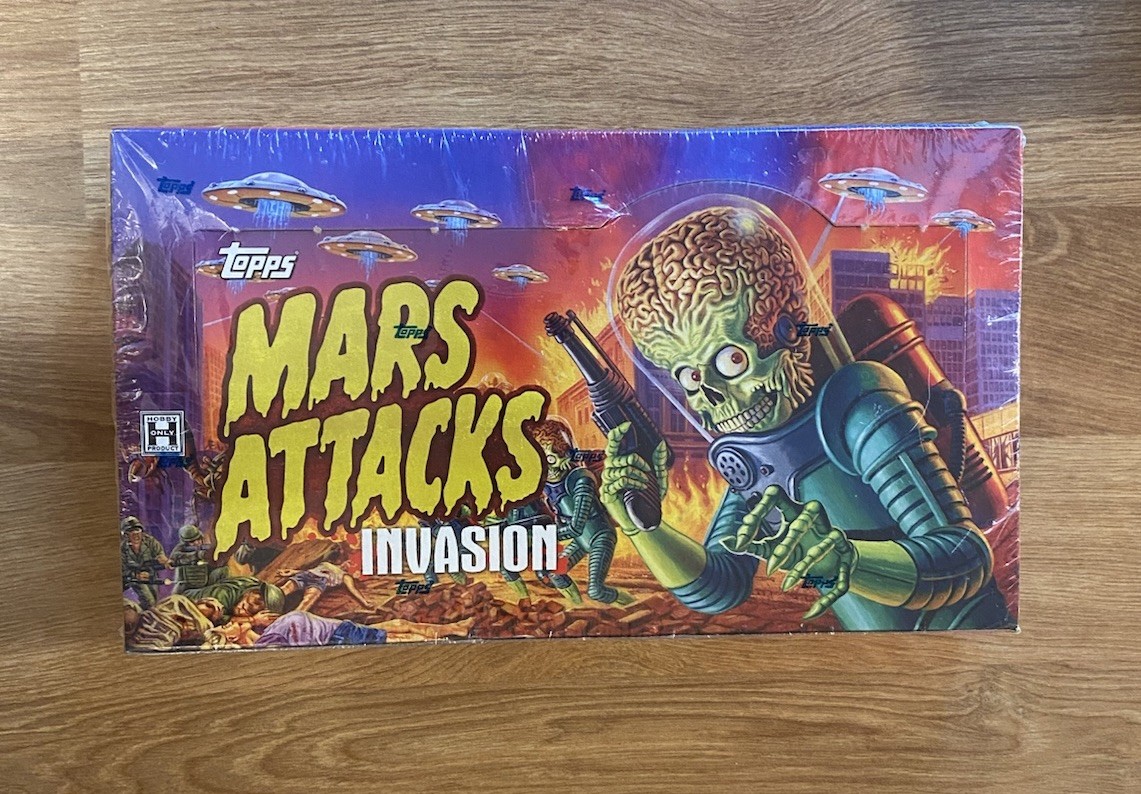 2013 Topps MARS ATTACKS INVASION Factory Sealed Box 24 Packs Cards 2013 Topps MARS ATTACKS INVASION Factory Sealed Box 24 Packs Cards
