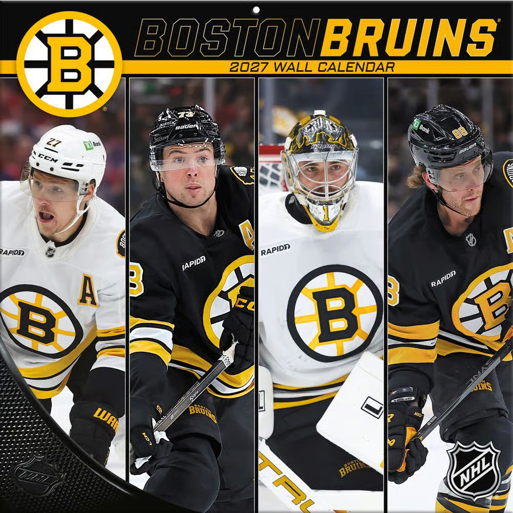 Turner Licensing, NHL Boston Bruins 2027 Wall Calendar Turner Licensing, NHL Boston Bruins 2027 Wall Calendar