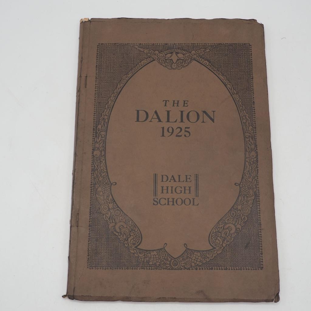 Antique Dale High School 1925 Dalion Yearbook Johnstown Pennsylvania Antique Dale High School 1925 Dalion Yearbook Johnstown Pennsylvania