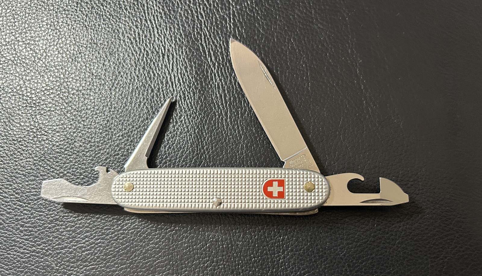 Wenger SOLDIER Swiss Army Knife - Alox - Silver - 93mm - 1996