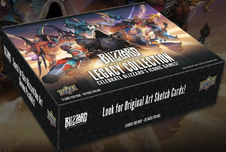 2023 Upper Deck Blizzard Legacy Collection Trading card New Sealed Hobby Box