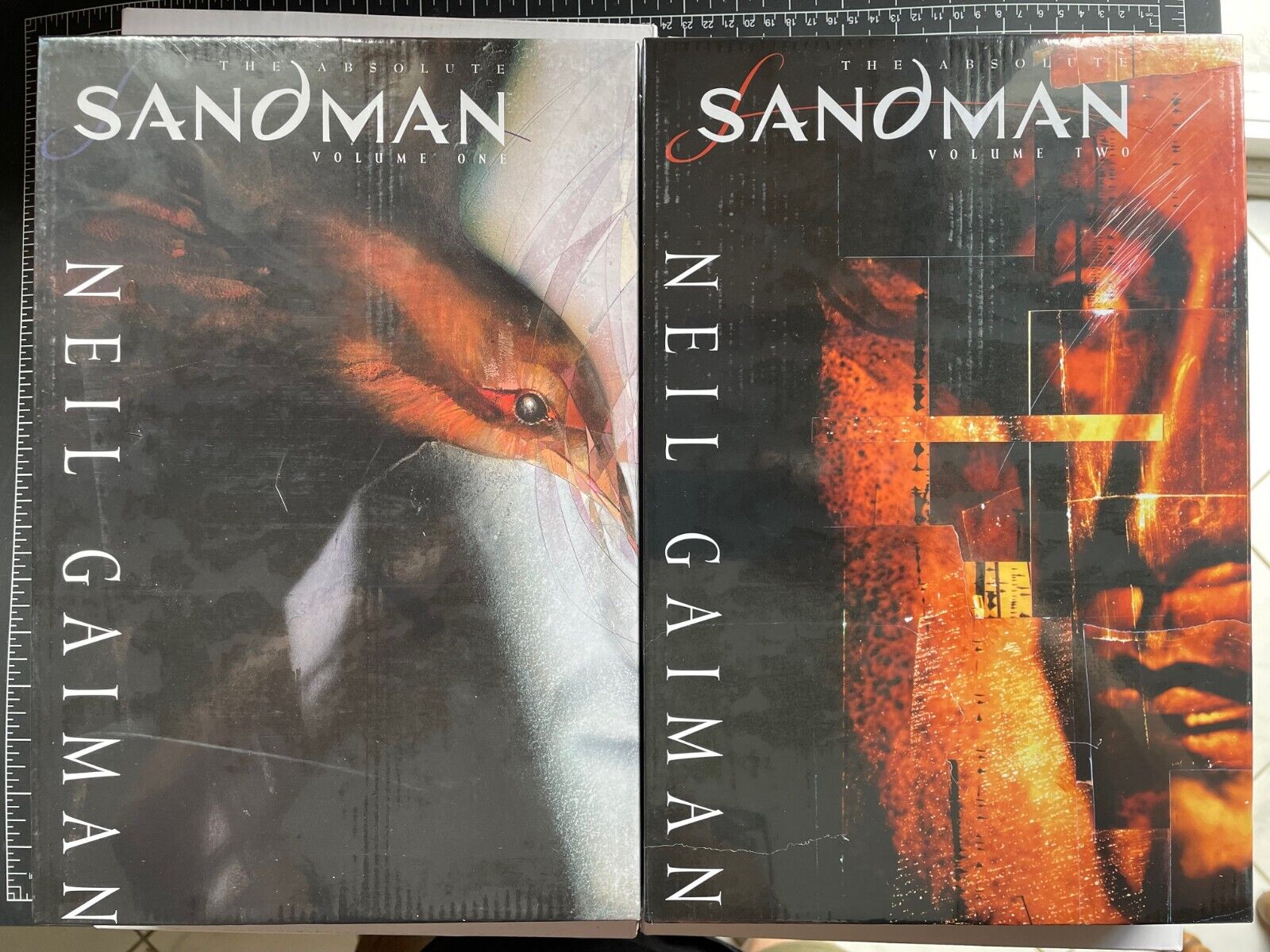 DC ABSOLUTE SANDMAN VOL 1,2,3 NEW, SEALED SLIPCASE EDITIONS W/OUTER BOXES