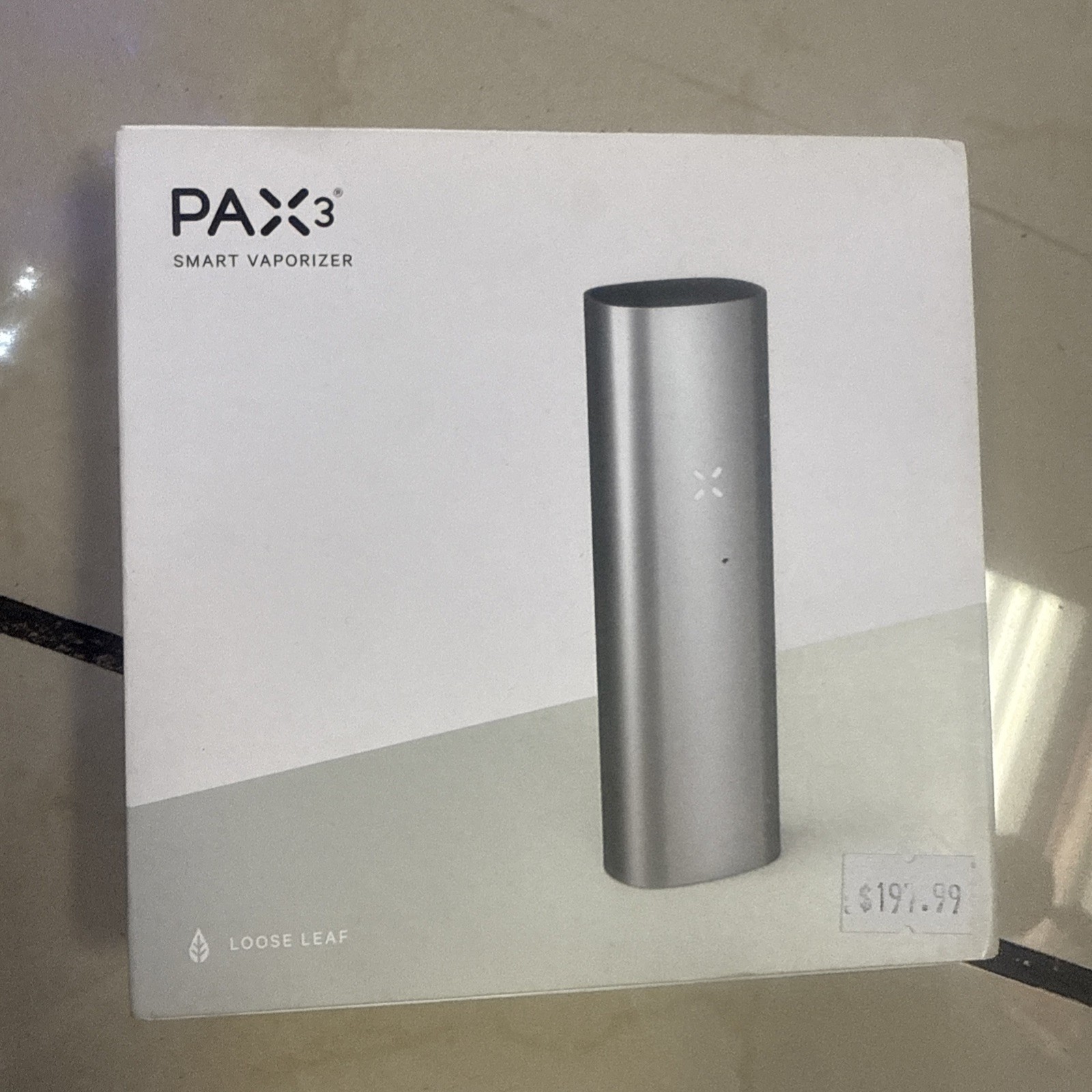 PAX Three Vaporizer Silver New In The Box PAC PLus Pro New In Sealed Box
