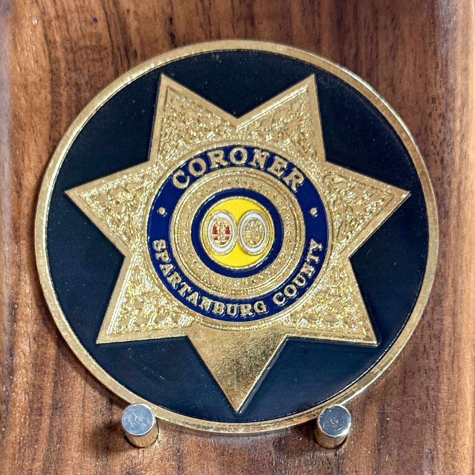 Spartanburg County Coroners Office Coroner Challenge Coin W#24 Spartanburg County Coroners Office Coroner Challenge Coin W#24