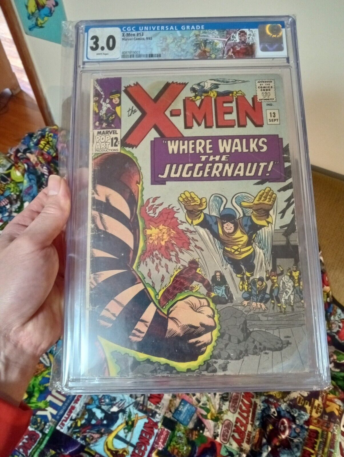 Uncanny X-MEN #13 Second JUGGERNAUT Appearance (1965) Marvel Cgc 3.0 White Pages