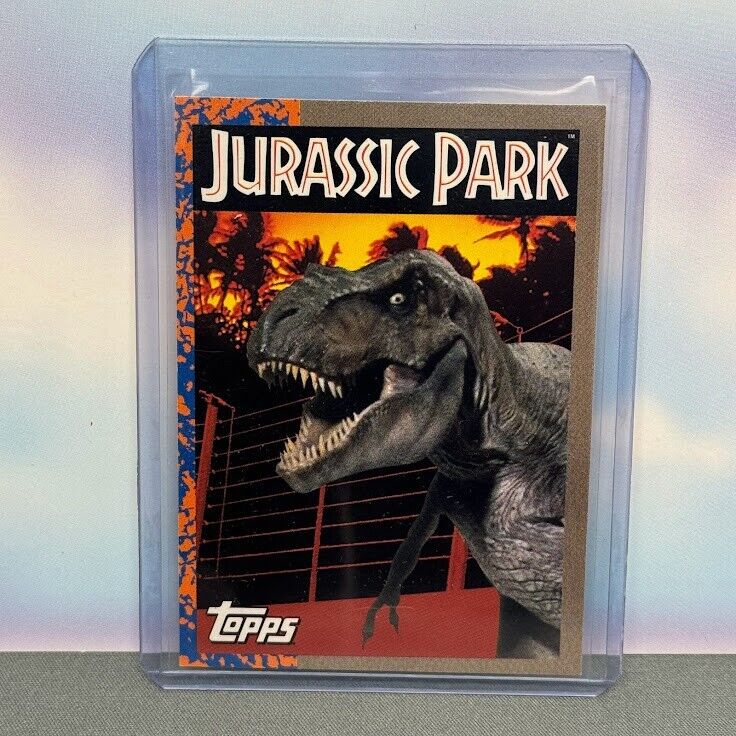 1993 Topps Jurassic Park Series 1 Title Card #1