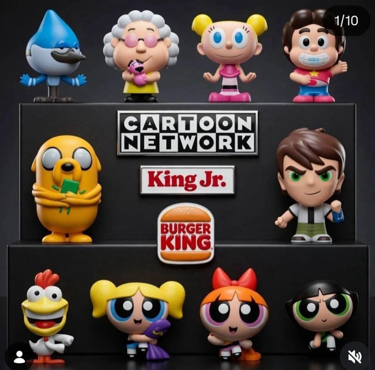 Burger King 2026 Cartoon Network CN Collection 10x Collectibles Sealed Exclusive Burger King 2026 Cartoon Network CN Collection 10x Collectibles Sealed Exclusive