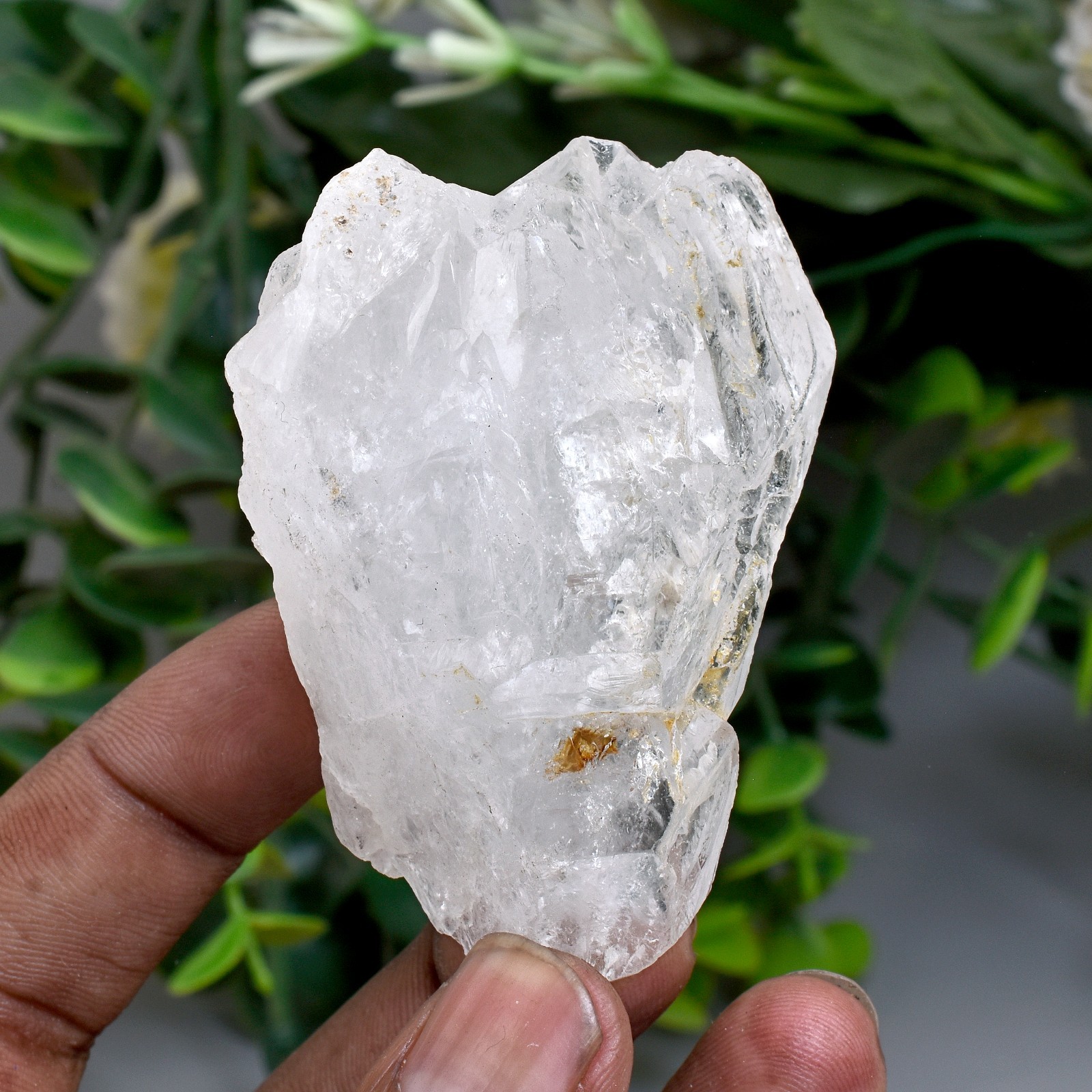 489 CT Double Terminated Carbon Diamond Herkimer Quartz Crystal for Collectors
