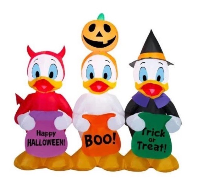 5 Ft HUEY DEWIE AND LOUIE Airblown Yard Inflatable DONALD DUCKS NEPHEWS 5 Ft HUEY DEWIE AND LOUIE Airblown Yard Inflatable DONALD DUCKS NEPHEWS