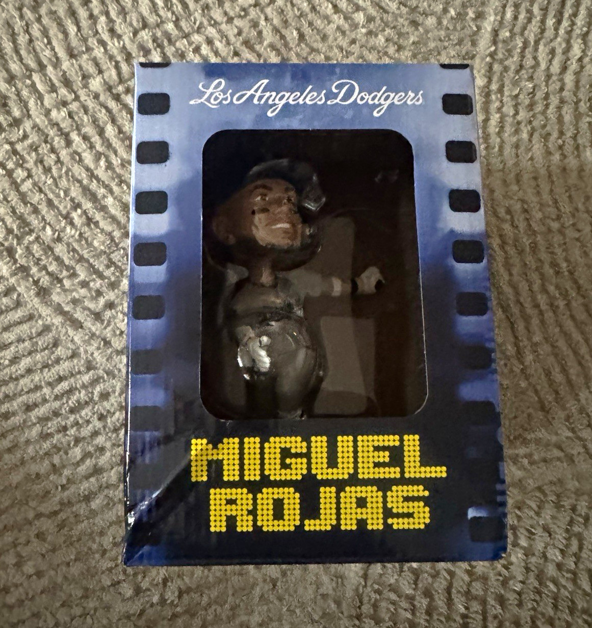 Los Angeles Dodgers Miguel Rojas Bobblehead World Champions MLB Baseball Los Angeles Dodgers Miguel Rojas Bobblehead World Champions MLB Baseball