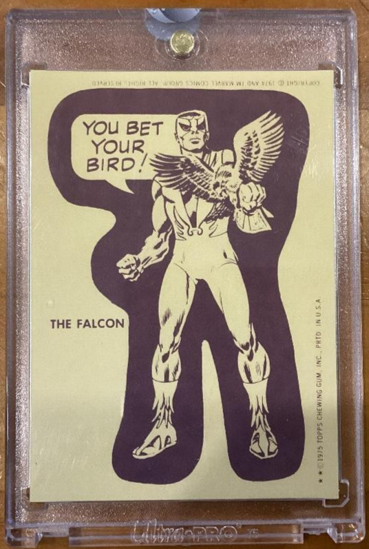 SUPER RARE 1975-76 Topps Marvel \