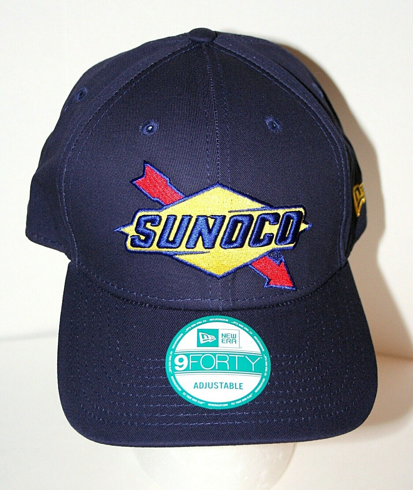 New Era 9FORTY Sunoco Oil & Gas Blue Baseball Cap Hat New OSFM Snap Back