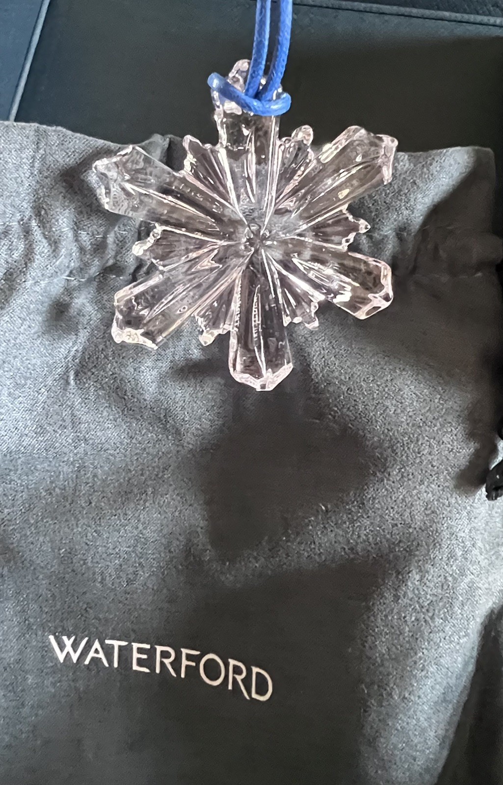 NEW Waterford Crystal Christmas Mini Snowflake Ornament #1072429-Retail $79.99 NEW Waterford Crystal Christmas Mini Snowflake Ornament #1072429-Retail $79.99