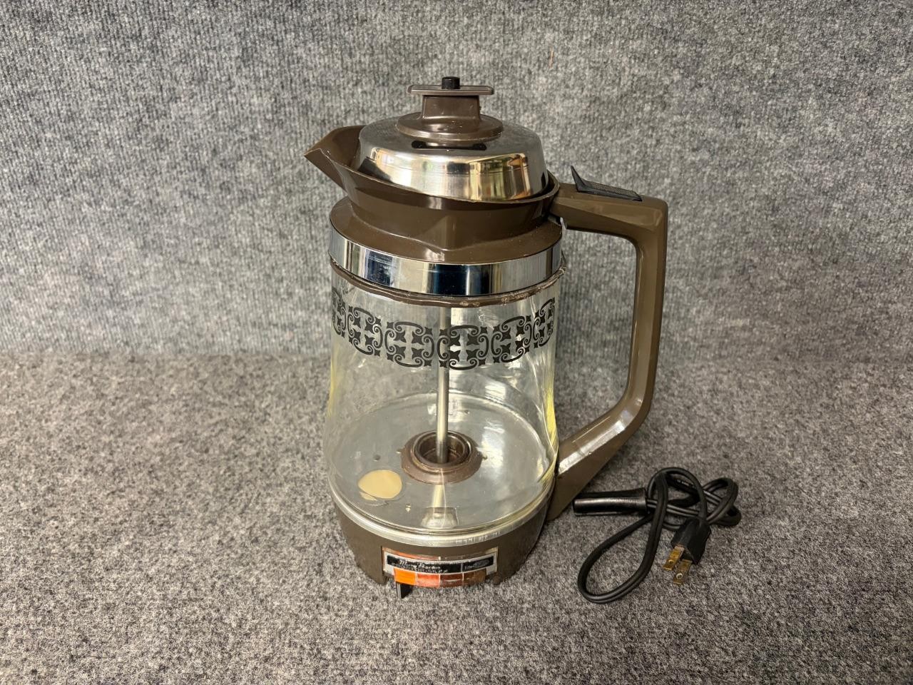 Vintage Mary Proctor Silex Percolator Coffee Maker Pot P131NA